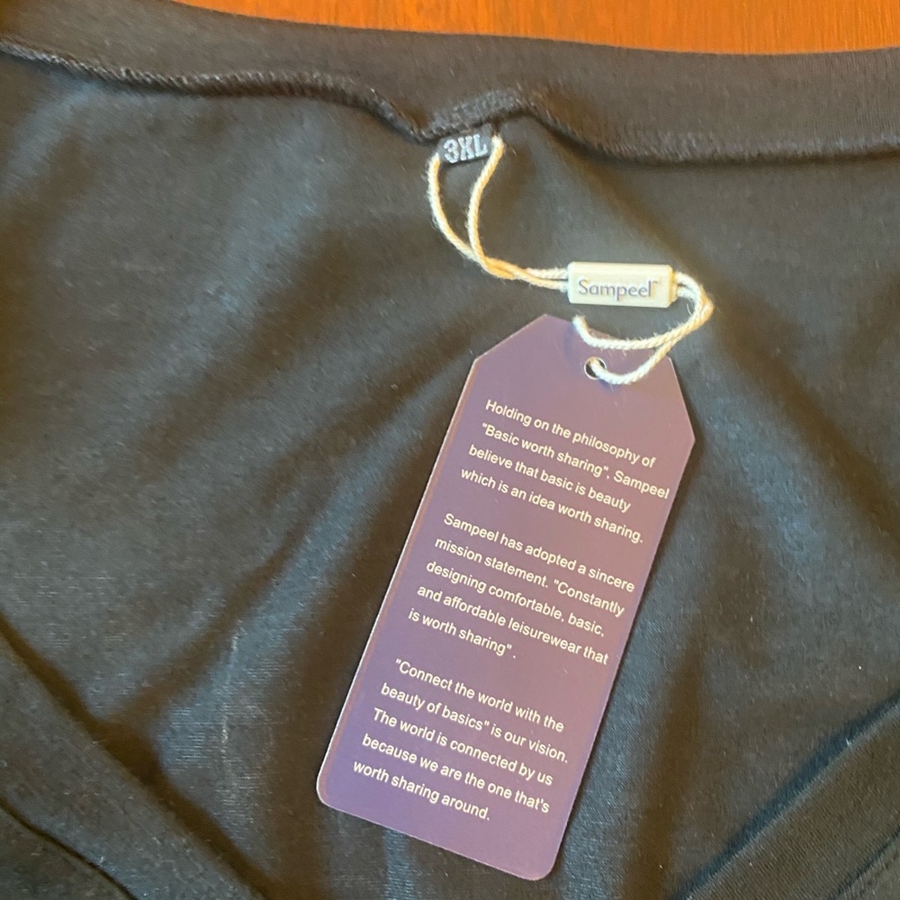 NWT Sampeel basic worth sharing tee bundle - Picture 5 of 6